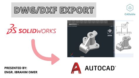 solidworks export dxf with dimensions